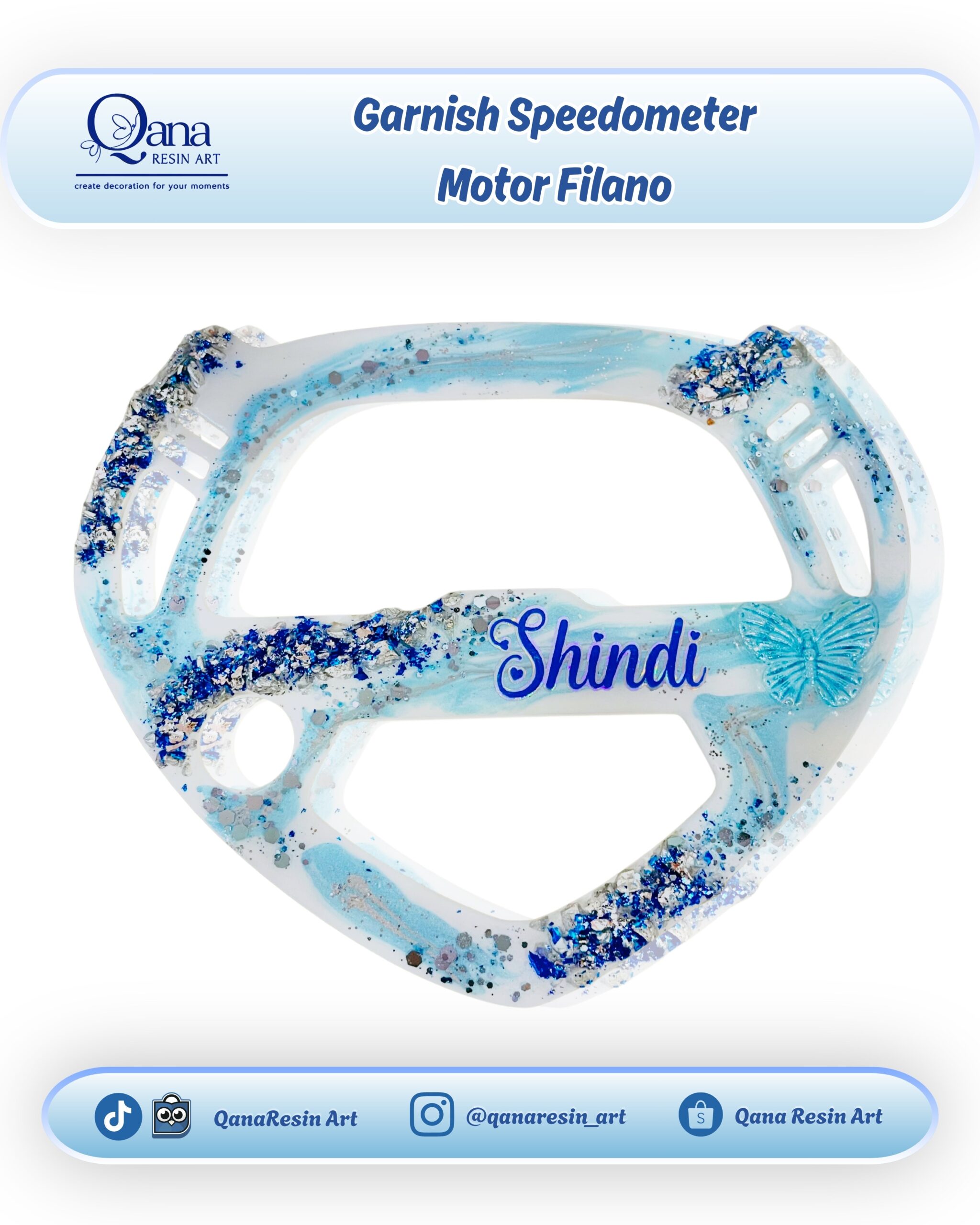 Garnish Tutup Tangki Motor Filano - 15