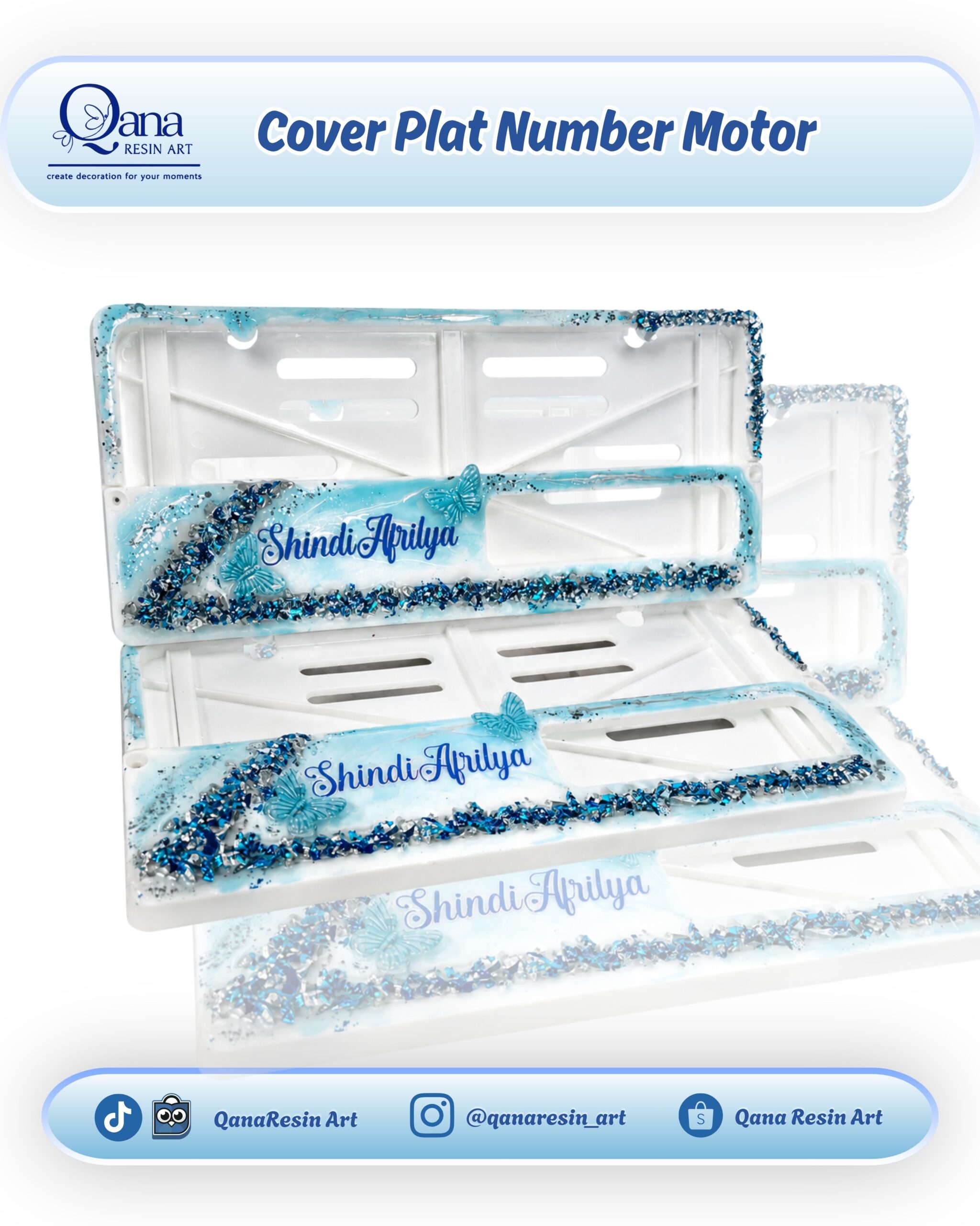 Garnish Tutup Tangki Motor Filano - 17