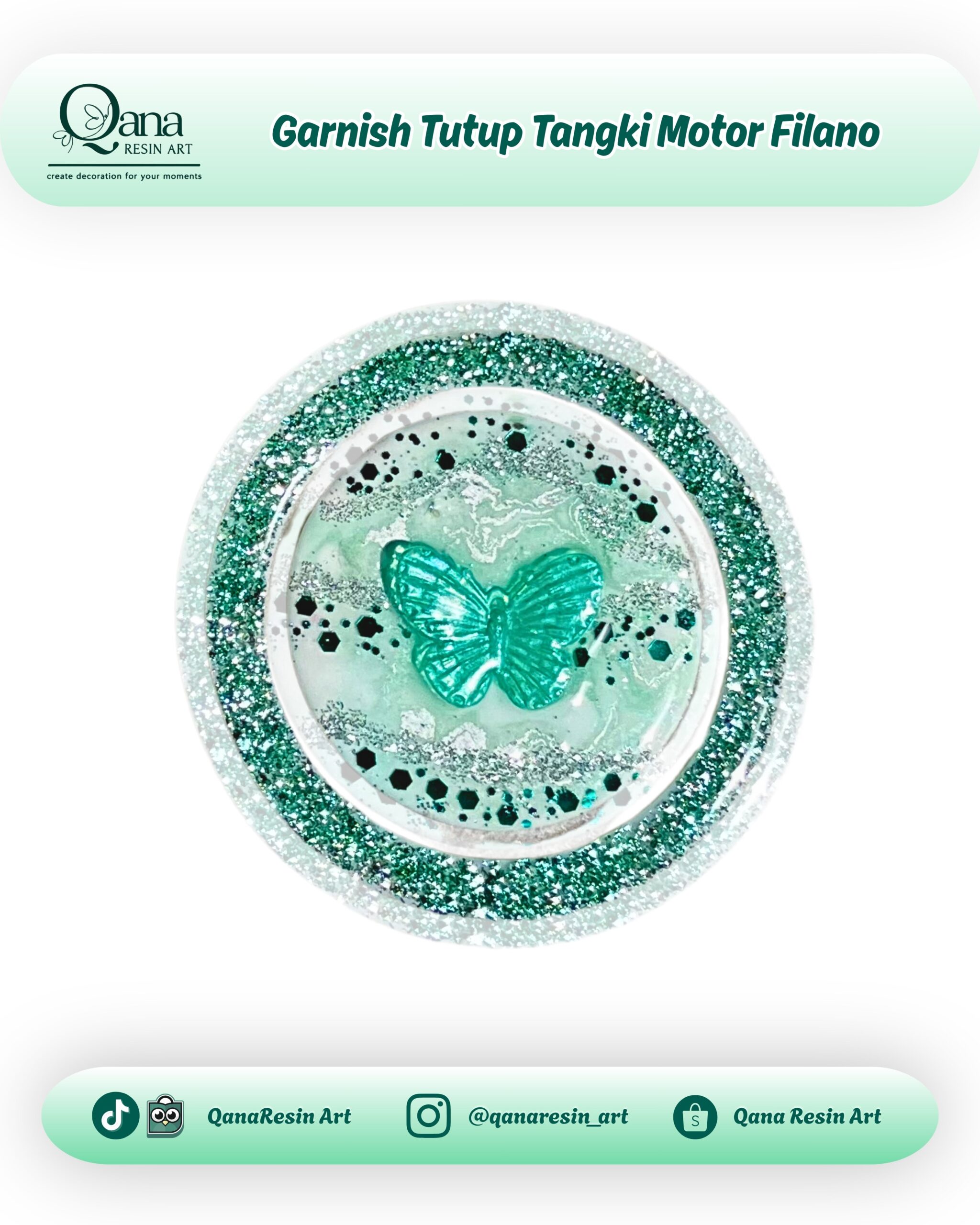 Garnish Tutup Tangki Motor Filano - 20