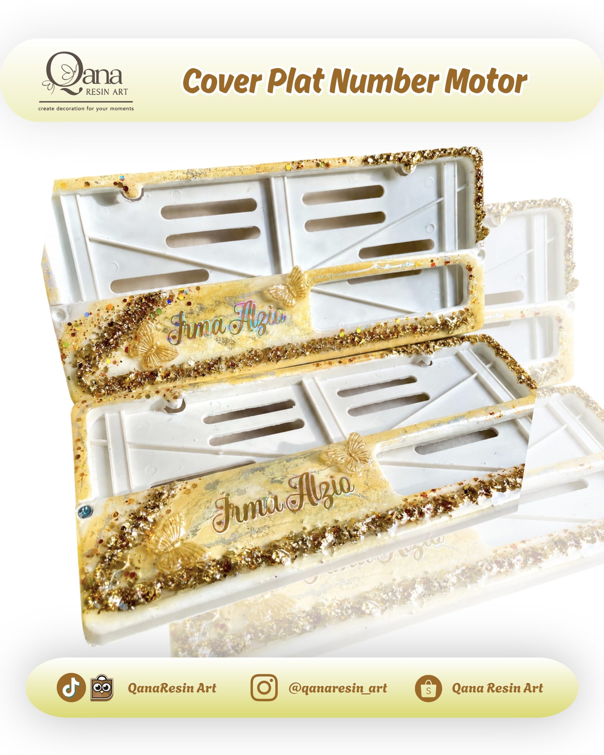 Garnish Tutup Tangki Motor Filano - 24