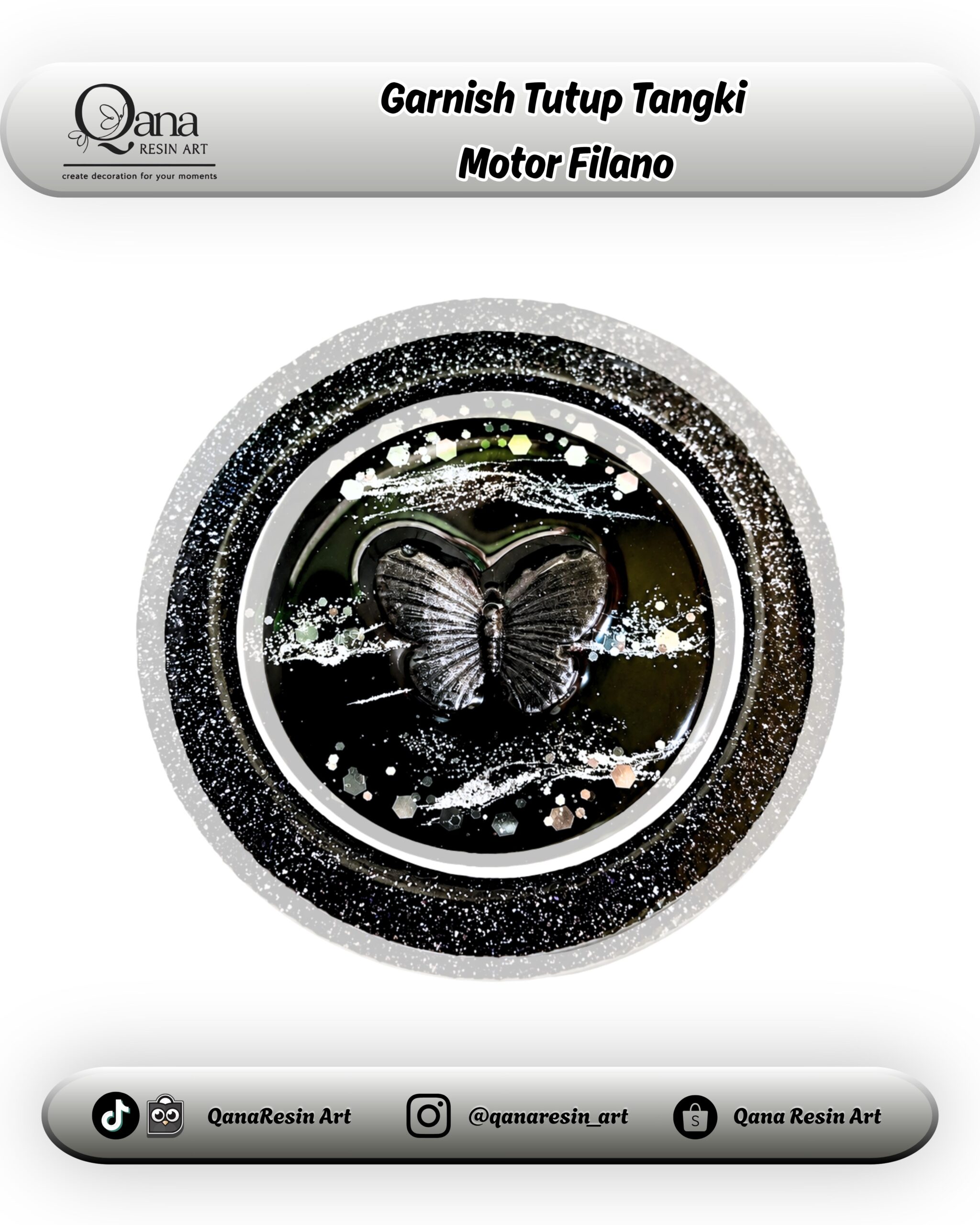 Garnish Tutup Tangki Motor Filano - 35