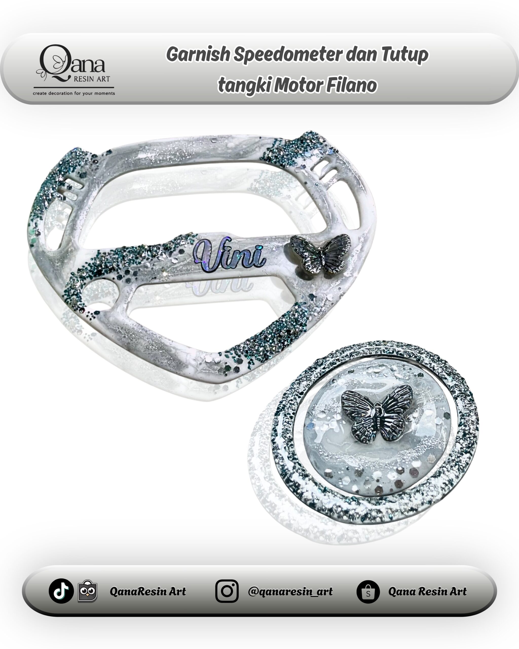 Garnish Tutup Tangki Motor Filano - 38