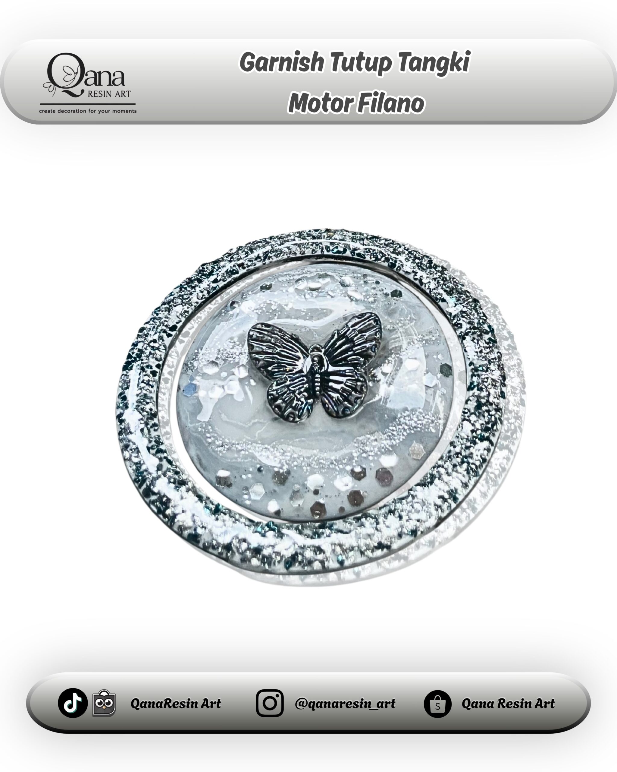 Garnish Tutup Tangki Motor Filano - 39